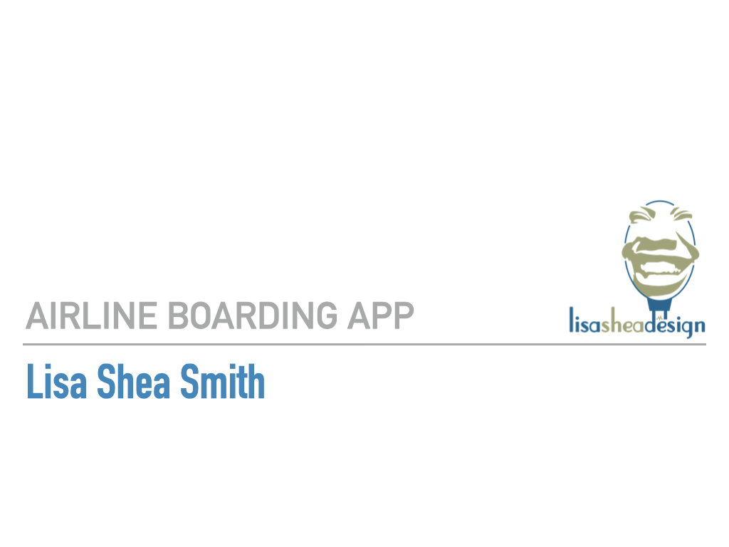 AIRLINE BOARDING APP